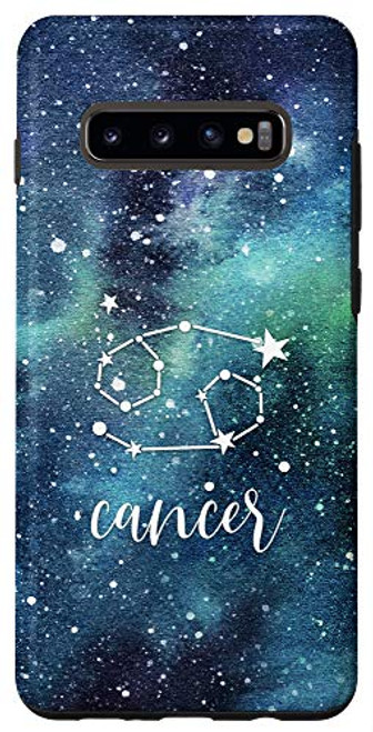 Galaxy S10plus Cancer - Cool Aqua Astrological Horoscope Zodiac Star Sign Case Galaxy S10plus Cancer - Cool Aqua Astrological Horoscope Zodiac Star Sign Case