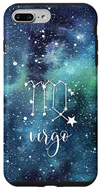 iPhone 7 Plus/8 Plus Virgo - Aqua Astrological Horoscope Zodiac Star Sign Case
