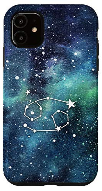 iPhone 11 Cancer - Aqua Astrological Horoscope Zodiac Star Sign Case iPhone 11 Cancer - Aqua Astrological Horoscope Zodiac Star Sign Case