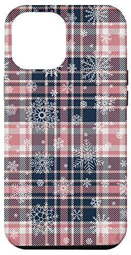 iPhone 12 Pro Max Christmas Plaid Tartan Buffalo Check Snow Pattern Gift Case