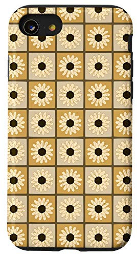 iPhone SE (2020) / 7 / 8 Beige  and  Tan Floral Abstract Case