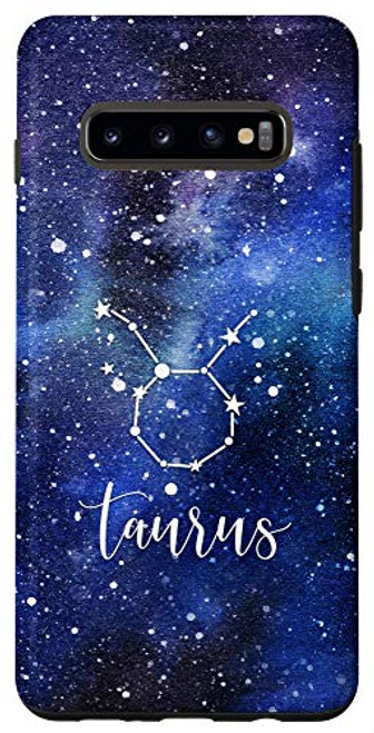 Galaxy S10plus Taurus - Blue Astrological Horoscope Zodiac Star Sign Case Galaxy S10plus Taurus - Blue Astrological Horoscope Zodiac Star Sign Case
