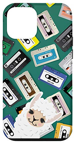 iPhone 12 mini Llama Alpaca Vintage Retro Cassette Tape Classic Pattern Case
