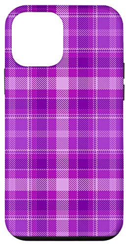 iPhone 12 mini Christmas Plaid Tartan Buffalo Check Hot Pink Pattern Gift Case