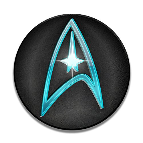 Bargain Max Decals Trek Inspired Star Symbol Window Laptop Car Sticker 4 inch