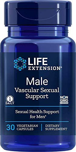Life Extension Male Vascular Sexual Support, 30 Vegetarian Capsules