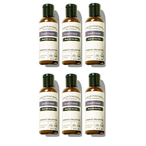 Pharmacopia Argan Conditioner Aromatherapy Hair and Scalp Care with Natural and Organic Ingredients Vegan, Cruelty Free, Aromatic Conditioner, 2 oz, Pack of 6 Pharmacopia Argan Conditioner Aromatherapy Hair and Scalp Care with Natural and Organic Ingredients Vegan, Cruelty Free, Aromatic Conditioner, 2 oz, Pack of 6