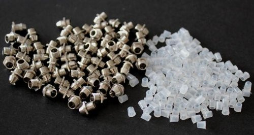 50Pcs x 5mm Chrome Metal LED Plated Bezels Holder Case Holder Cup