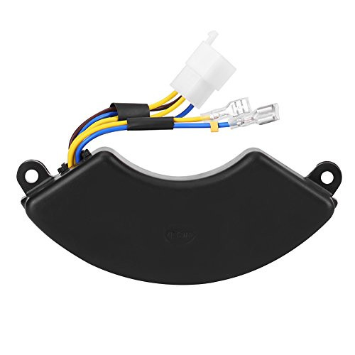 Automatic Voltage Regulator AVR, 450V 680UF Generator AVR Generator Volt Regulator Rectifier for 6.5KW 7KW 8.5KW 2-Phase 6-Wire Petrol Generator
