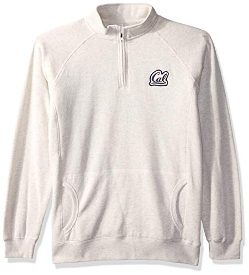 Ouray Sportswear NCAA Women's Dee-lite 1/4 Zip California Golden Bears, Oatmeal, Small Ouray Sportswear NCAA Women's Dee-lite 1/4 Zip California Golden Bears, Oatmeal, Small