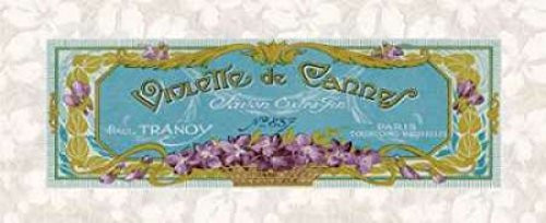 Posterazzi Violette de Cannes Poster Print by Susan Berman, (10 x 20)