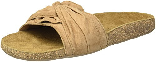 Musse  and  Cloud Women's Sayuri Slide Sandal, Leather, Tan, 37 M EU (6.5 US)
