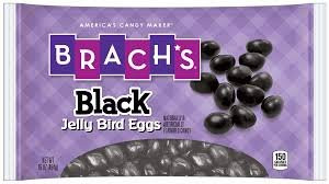 Brachs Black Jelly Bird Eggs Pack of 2 ~ 16oz Pkgs