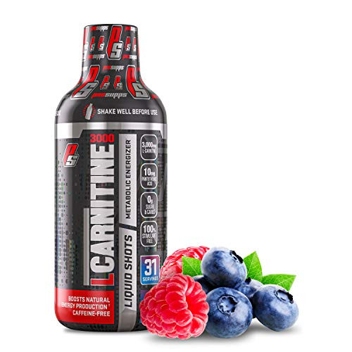 ProSupps® L-Carnitine 3000 Liquid Fat Burner, Stimulant Free Metabolic Enhancer, (31 Servings, Blue Razz) ProSupps® L-Carnitine 3000 Liquid Fat Burner, Stimulant Free Metabolic Enhancer, (31 Servings, Blue Razz)