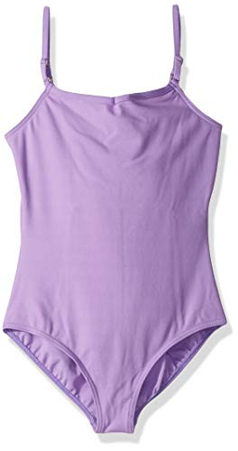 Capezio Girls' Big Team Basic Camisole Leotard w/Adjustable Straps, Vibrant Violet, Medium