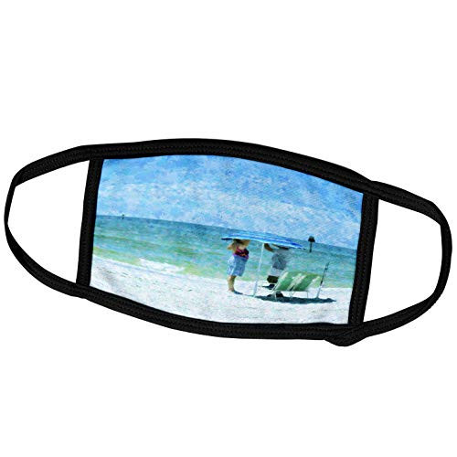 3dRose Florene Impressionism Art - Beach Umbrella Fix - Face Covers (fc_44945_2)