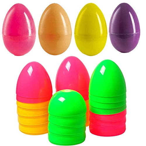 24 Fillable Plastic Easter Egg Hunt Party Supply Pack - 2.25 inch Assorted Color Plastic Eggs 24 Fillable Plastic Easter Egg Hunt Party Supply Pack - 2.25 inch Assorted Color Plastic Eggs