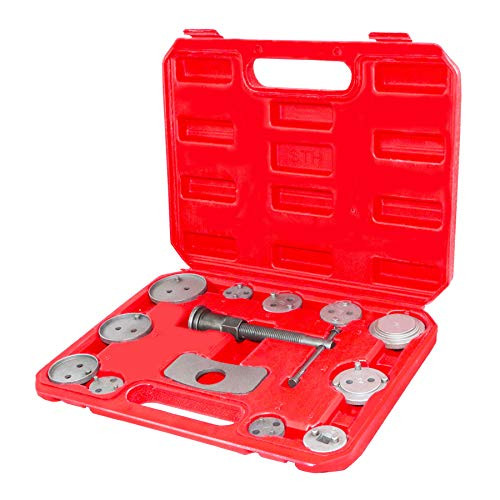 Carlight better 20733A 12pcs Disc Brake Caliper Wind Back Tool Kit