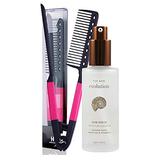 2 pack Herstyler Evolution Hair Serum and V Comb (Pink) 2 pack Herstyler Evolution Hair Serum and V Comb (Pink)