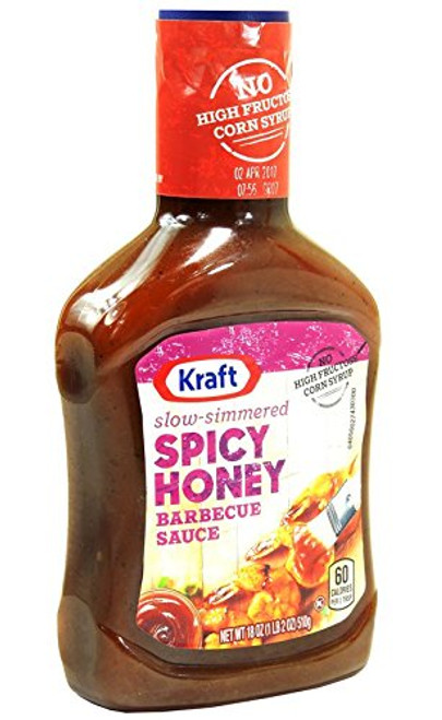 Product Of Kraft, Spicy Honey Barbecue Sauce, Count 1 - Sauces / Grab Varieties  and  Flavors