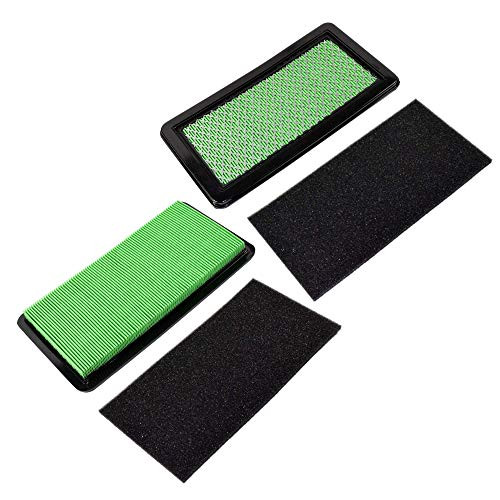 HQRP 2-Pack Air Filter Combo (Cartridge plus Pre-Filter) Compatible with Honda 06172-Z0A-305, 17211-Z0A-013, 17218-Z0A-810, 17218-Z0A-000, 17211-ZOA-013, 17211-Z0A-003 Replacement
