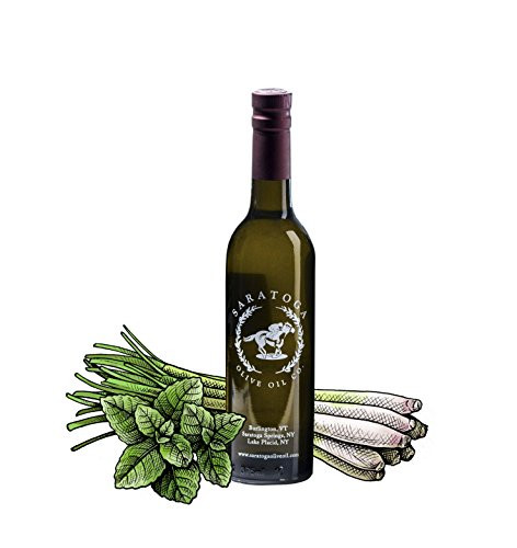 Saratoga Olive Oil Company Lemongrass Mint White Balsamic Vinegar 200ml (6.8oz)