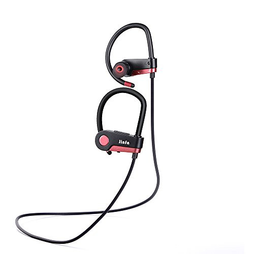 Sports Bluetooth Headphones, Bluetooth V4.1 Wireless Earphone Noise Cancelling Bluetooth Headphones Gym Stereo With Mic Sweatproof Headset For Iphone And Android Phones