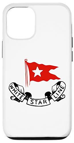 iPhone 12/12 Pro RMS Titanic White Star Line - Red Flag Star Logo Case