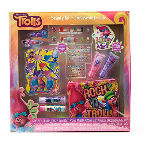 TownleyGirl Dreamworks Trolls Makeup Lip and Nail Sets (Lip Set)