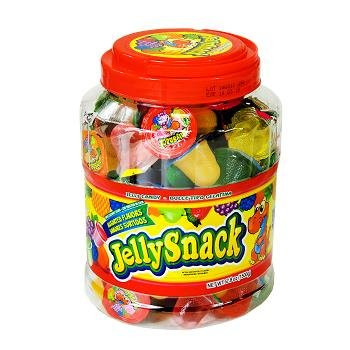 Jelly Snack Candy 100 Count Jar