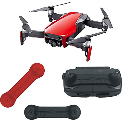 HUANRUOBAIHUO for DJI Mavic AIR Remote Control Thumb Stick Guard Rocker Protector Holder Quadcopters Accessories (Bundle : Black)