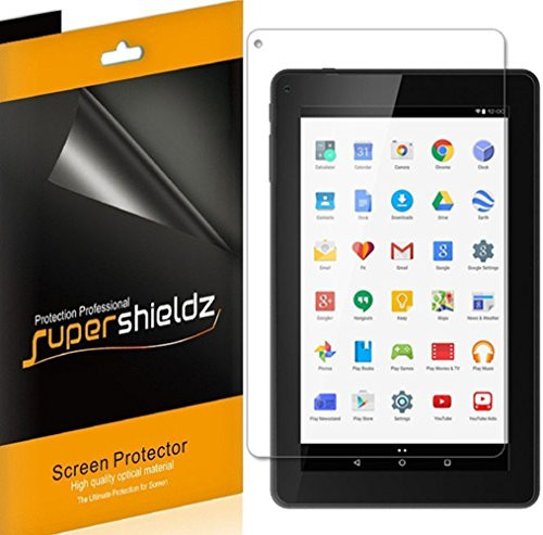 [3-Pack] Supershieldz for Polaroid 9" Tablet (P909) Screen Protector, High Definition Clear Shield + Lifetime Replacement