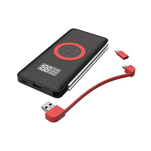 Portable Charger 10000mAh External Battery Pack High-Speed Smart Charger Power Bank Quick Charge Portable Charger 3 Output Ports