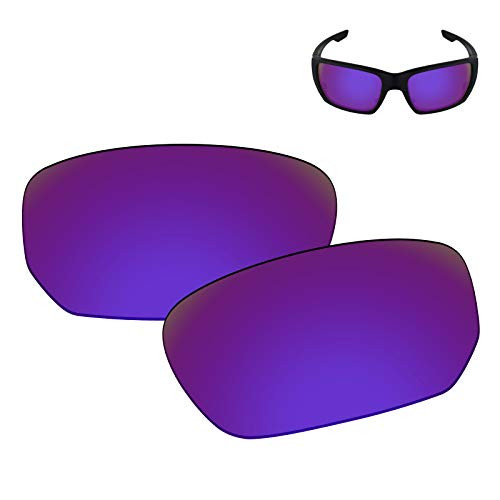 Galvanic Replacement Lenses for Oakley Style Switch OO9194 Sunglasses - Violet Polarized