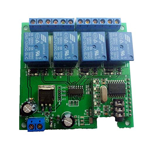 Eletechsup DC 12V DTMF MT8870 Phone Voice Decoder Control Momentary Toggle Latch Delay Timer Multifunction Relay Remote Switch Module (1)