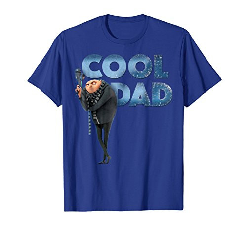 Mens Despicable Me Minions Gru Cool Dad Graphic T-Shirt