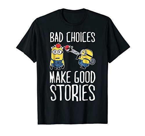 Despicable Me Minions Humor Good Stories Graphic T-Shirt