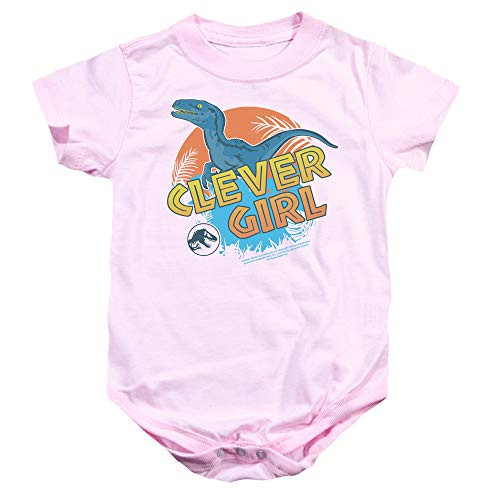 Jurassic Park Clever Girl Baby Onesie Bodysuit, 12 Months