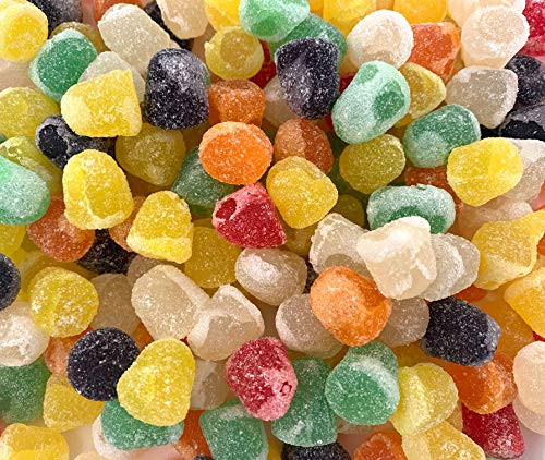 LaetaFood Assortment Spice Drops Candy, Colorful Chewy Mix Candy (3 Pound Bag)
