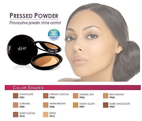Kiss Pressed Powder (Natural Tan)