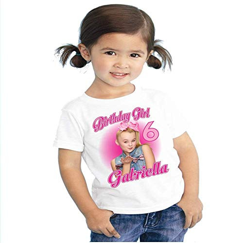 Jojo Siwa Birthday Shirt Girls- JoJo Siwa Personalized Birthday T- Shirt - Siwa Birthday Girl Shirts