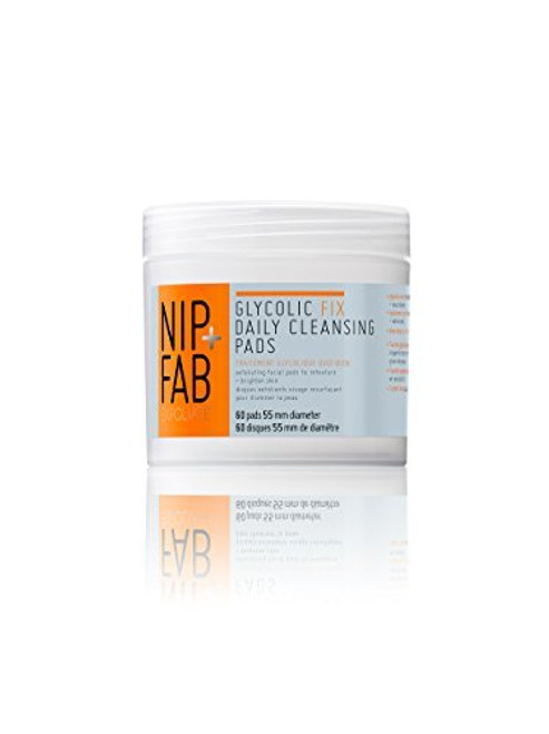 Nip plus Fab Glycolic Fix Daily Cleansing Pads, 2.7 Ounce by NipplusFab Nip plus Fab Glycolic Fix Daily Cleansing Pads, 2.7 Ounce by NipplusFab