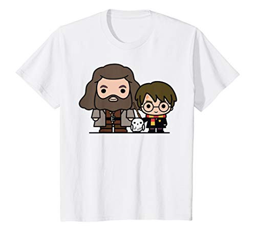 Kids Harry Potter Hagrid Hedwig And Harry Cute Cartoon T-Shirt