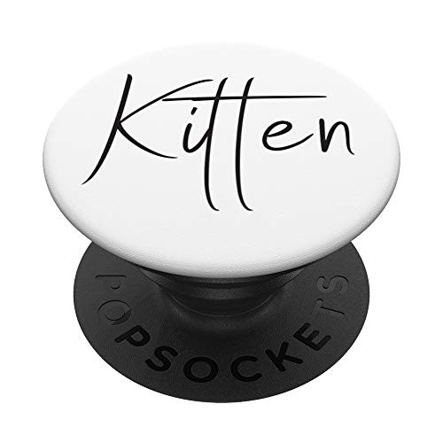BDSM Popsocket Kitten Petplay Casual Discreet Gift PopSockets PopGrip: Swappable Grip for Phones  and  Tablets