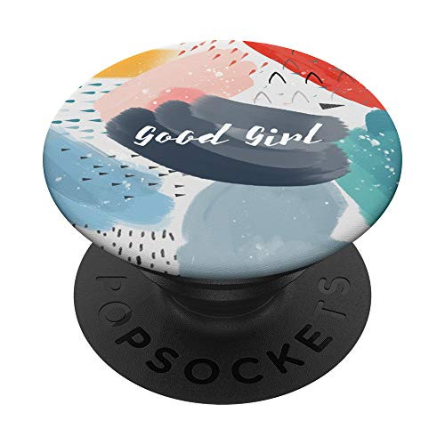 Good Girl BDSM Gift for Submissive Slave Bottom Abstract Art PopSockets PopGrip: Swappable Grip for Phones  and  Tablets