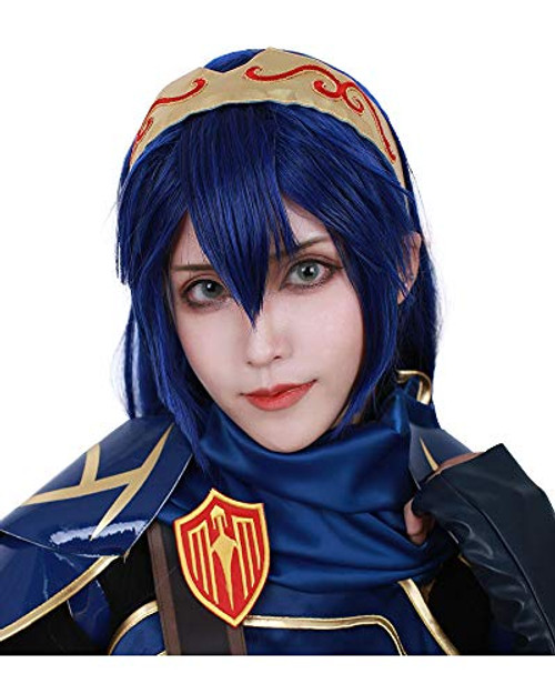 Miccostumes Women's Awakening Lucina Cosplay Wig Blue Miccostumes Women's Awakening Lucina Cosplay Wig Blue