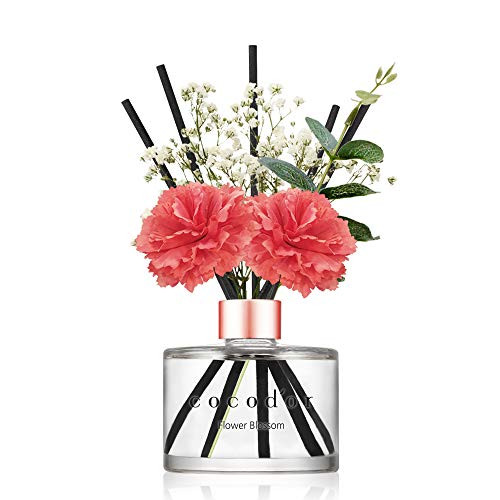 Cocod'or Carnation Reed Diffuser/Flower Blossom / 6.7oz(200ml) / 1 Pack/Home  and  Office Decor Aromatherapy Diffuser Oil Gift Set