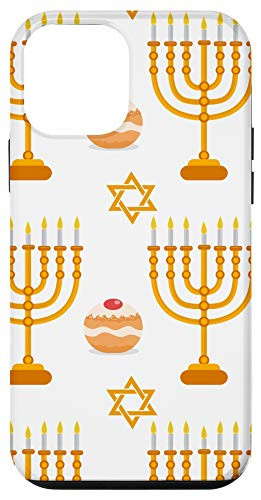 iPhone 12 mini Hanukkah Menorah Jewish Star Of David Gift Holiday Season Case