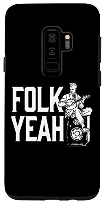 Galaxy S9plus Folk Yeah Punk Rock Banjo and Bluegrass Hybrid Graphic Case Galaxy S9plus Folk Yeah Punk Rock Banjo and Bluegrass Hybrid Graphic Case
