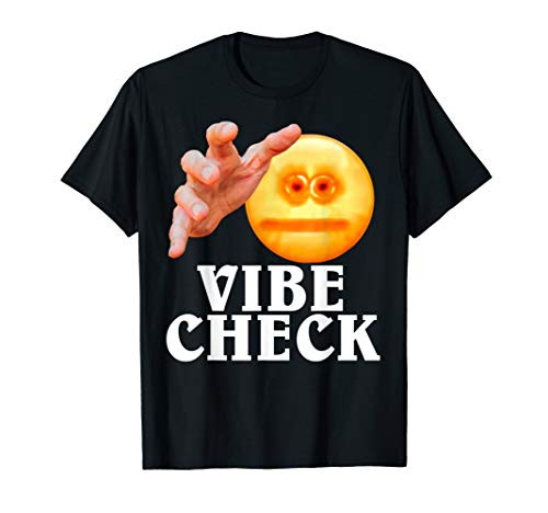 Vibe Check Screen Reach Emoji Thanks Meme T-Shirt Vibe Check Screen Reach Emoji Thanks Meme T-Shirt